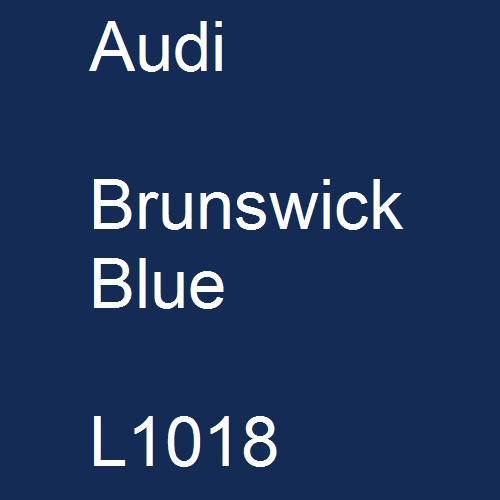 Audi, Brunswick Blue, L1018.